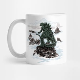 Kaiju above the Sea of Fog Mug